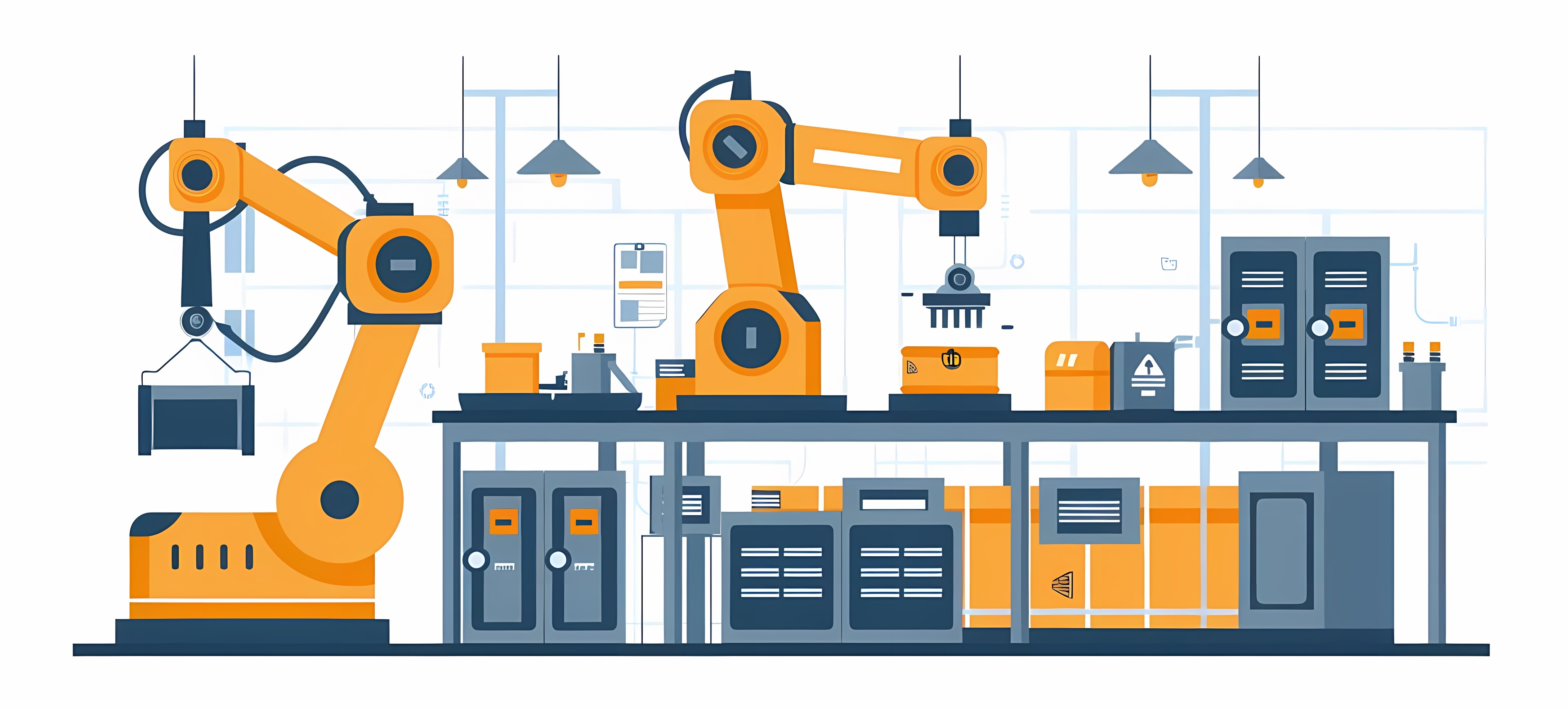 Image of Industrial Robot Arms
