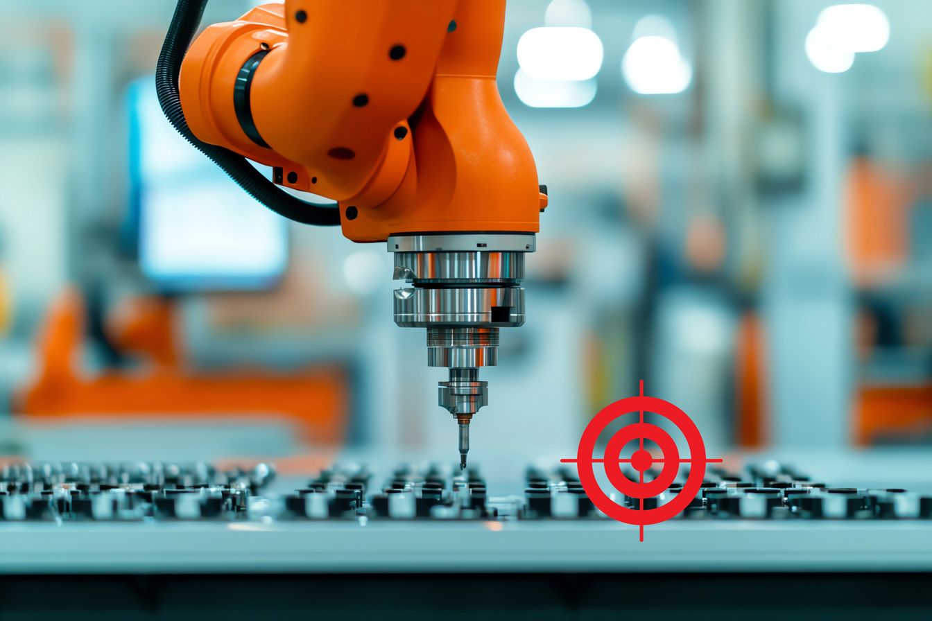 illustration of precise robot operation